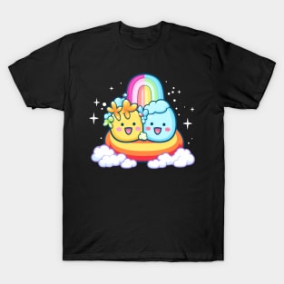 Happy Kawaii Pride Couple T-Shirt